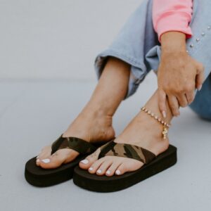 Corky's Camo Overboard Sandals